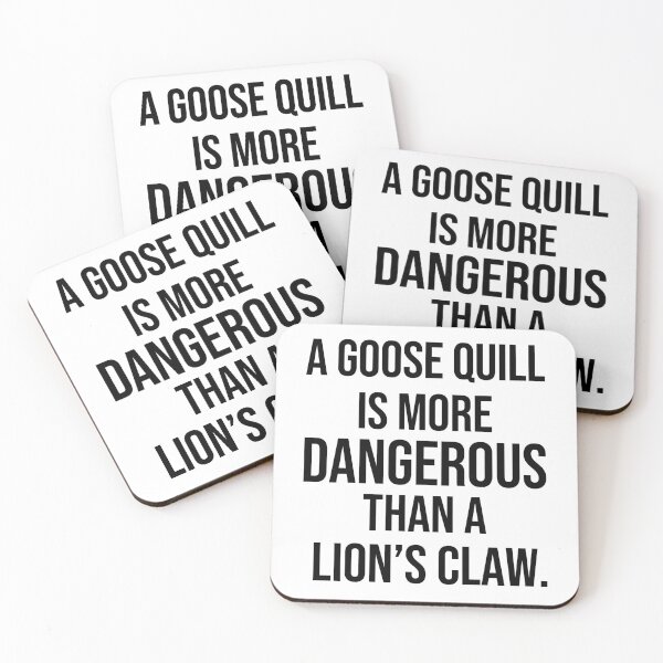 Item preview, A goose quill is more dangerous than a lion’s claw designed and sold by Pikkalo.