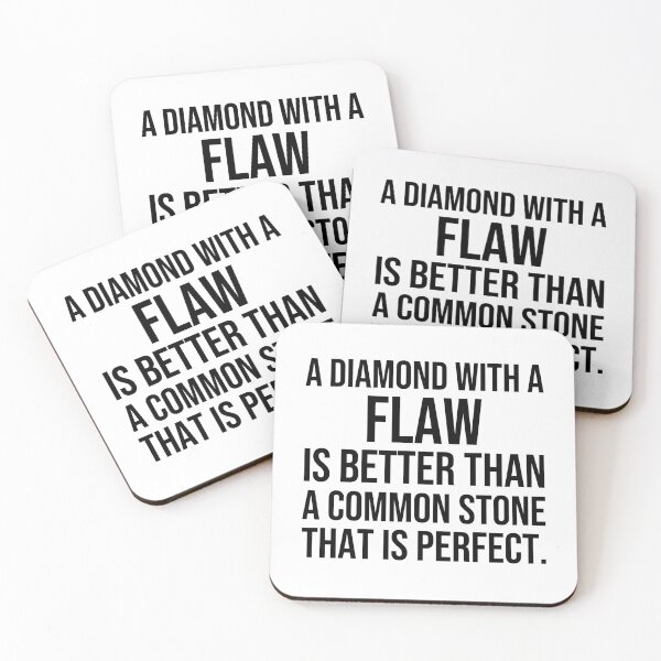 Item preview, A diamond with a flaw is better than a common stone that is perfect designed and sold by Pikkalo.