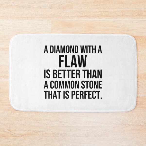 Item preview, A diamond with a flaw is better than a common stone that is perfect designed and sold by Pikkalo.