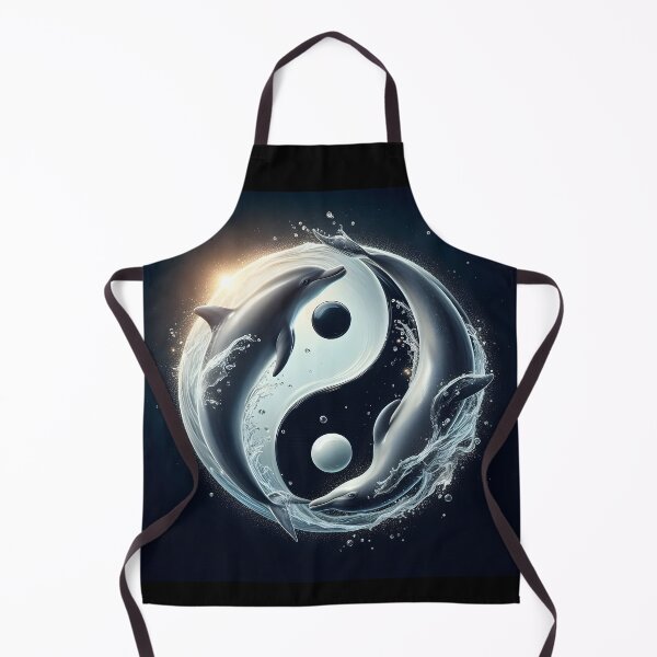 Item preview, Dolphin Yin Yang Zen Harmony Circle designed and sold by Sybille-Yates.
