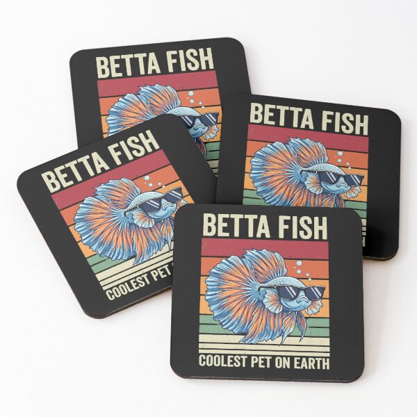 Item preview, Vintage Betta Fish Sunglasses Retro Sunset Coolest Pet On Earth designed and sold by haitrieuic96.
