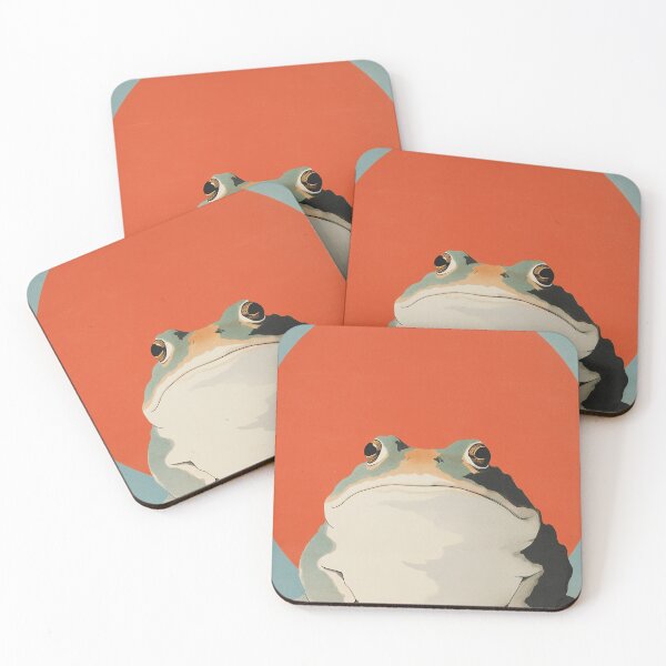 Item preview, Japandi Frog  - Minimalist Japanese Zen Wall Art  designed and sold by KJNihonDesigner.