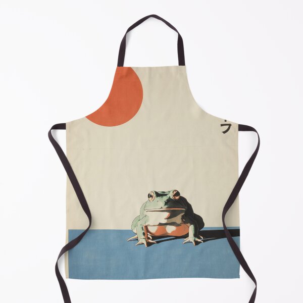 Item preview, Japandi Frog - Minimalist Japanese Zen Wall Art designed and sold by KJNihonDesigner.
