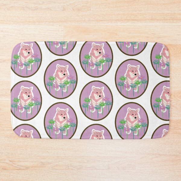 Item preview, Pink Shiba Inu in a frame - pink designed and sold by ShibaCruise-On.