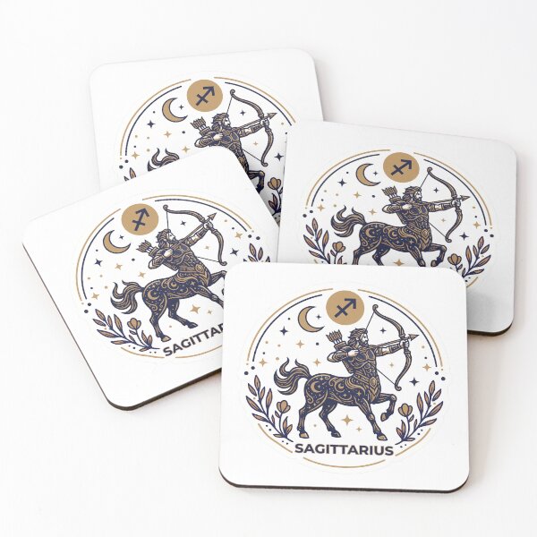 Item preview, Vintage Sagittarius Zodiac Archer Fire Sign Art designed and sold by Wittylayer.