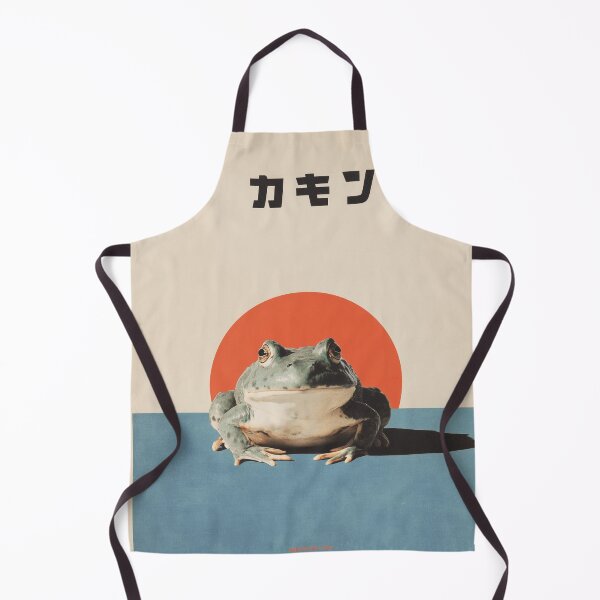 Item preview, Japandi Frog - Minimalist Japanese Zen Wall Art designed and sold by KJNihonDesigner.
