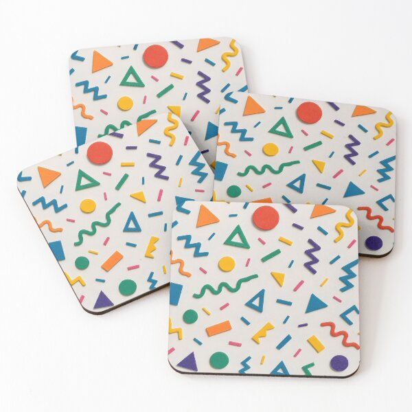 Item preview, Retro 80s Memphis Geometric Abstract Pattern designed and sold by Sybille-Yates.
