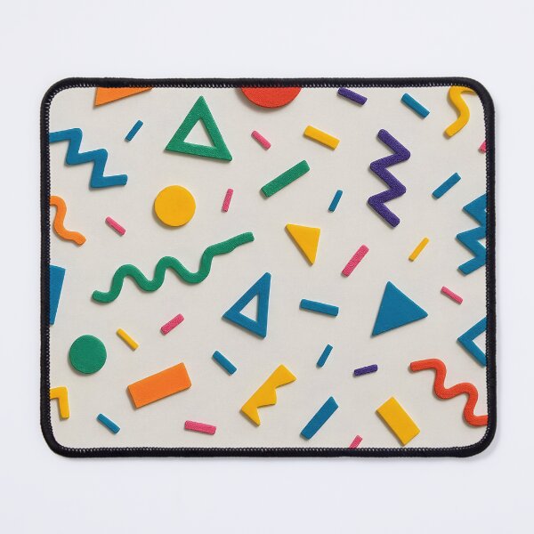 Item preview, Retro 80s Memphis Geometric Abstract Pattern designed and sold by Sybille-Yates.
