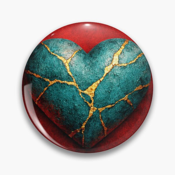 Item preview, When Love Slaps You On The Face Kintsugi designed and sold by Dianne Mead.