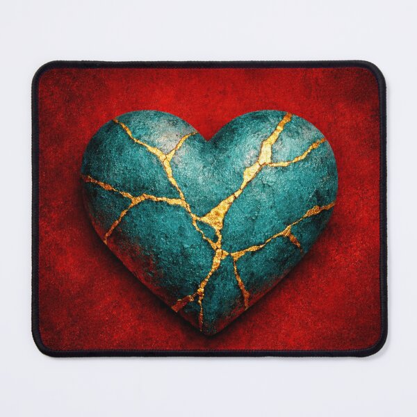 Item preview, When Love Slaps You On The Face Kintsugi designed and sold by Dianne Mead.