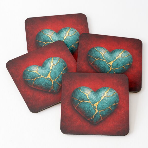 Item preview, When Love Slaps You On The Face Kintsugi designed and sold by Dianne Mead.