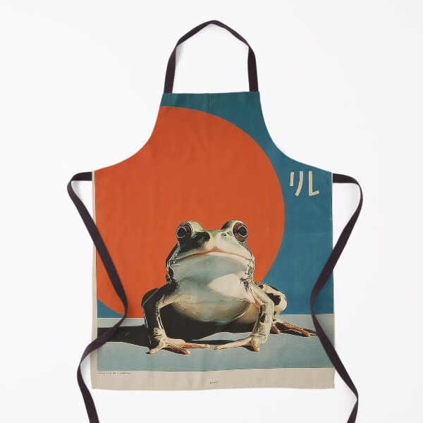 Item preview, Japandi Frog - Minimalist Japanese Zen Wall Art designed and sold by KJNihonDesigner.