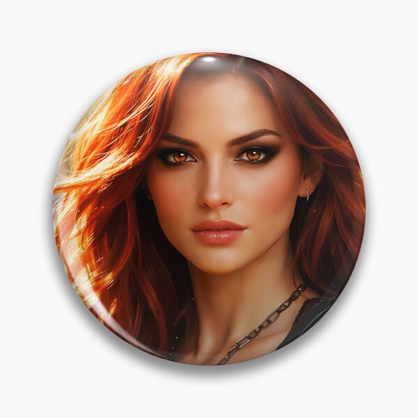 Item preview, Fantasy Redhead Warrior Woman by Waterfall | Dark Fantasy Art Print designed and sold by thor81pl.