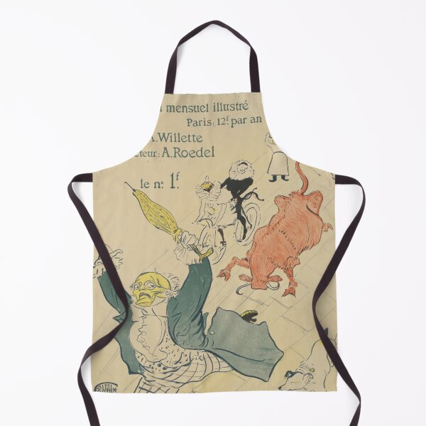 Aperçu de l'œuvre La Vache Enragée de Henri de Toulouse-Lautrec | vintage Français Satirique Belle Époque Poster Print créée et vendue par artofuniverse.