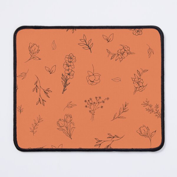 Item preview, Sketched Wildflowers on Orange designed and sold by KSimpson838.