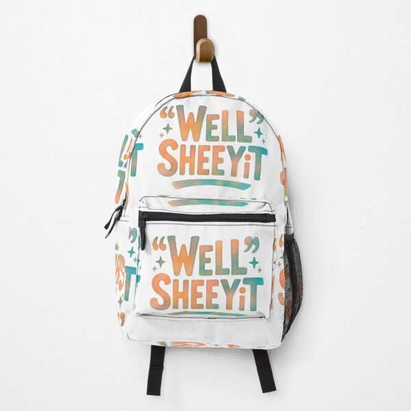 Artikelvorschau, „Well Sheeyit“-T-Shirt mit witzigem Spruch – Retro-Vintage-T-Shirt mit Farbverlauf und Bubble-Letter-Print entworfen und verkauft von MerchlyMike.