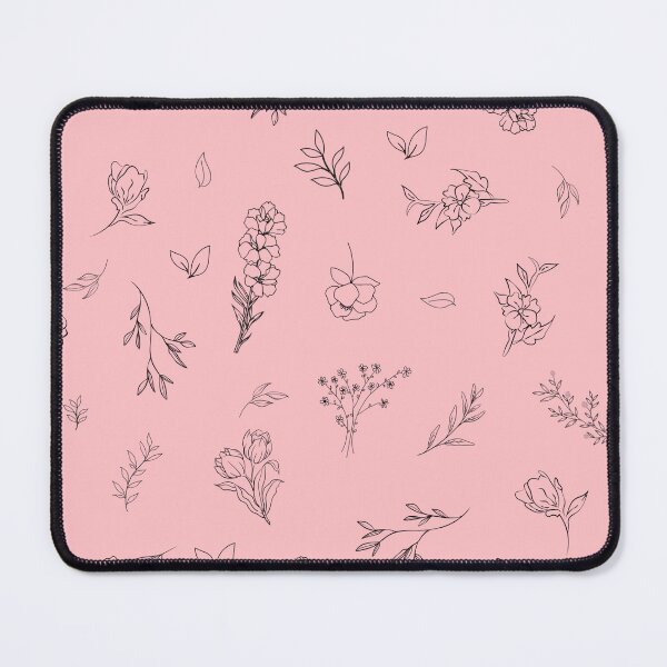 Item preview, Sketched Wildflowers on Light Pink designed and sold by KSimpson838.