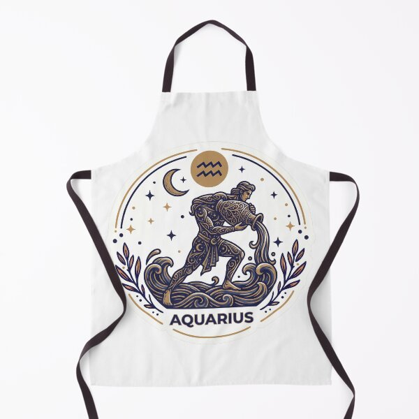Item preview, Mystical Aquarius Zodiac Water Bearer Air Sign designed and sold by Wittylayer.