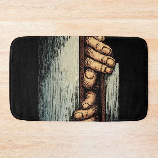 Item preview, Behind Bars - Dramatic Illustration Wall Art Print designed and sold by Cust-tshirts.