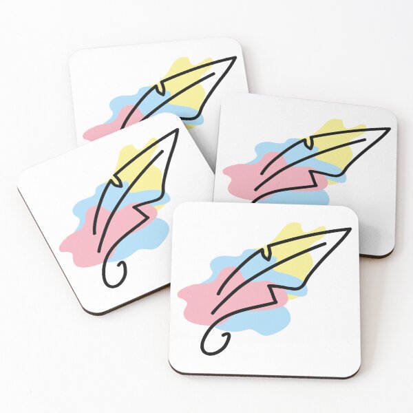 Item preview, Pastel feather icon designed and sold by Konopikyu.