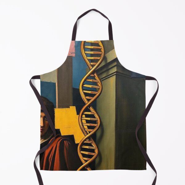 Item preview, DNA Chain and Human Faces in Cubist Art designed and sold by RAISC.