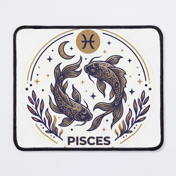 Item preview, Ethereal Pisces Zodiac Fish Water Sign Aesthetic designed and sold by Wittylayer.