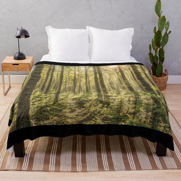 Item preview, Endless Sunlit Forest – A cinematic forest landscape with rays of light designed and sold by Gletschie.