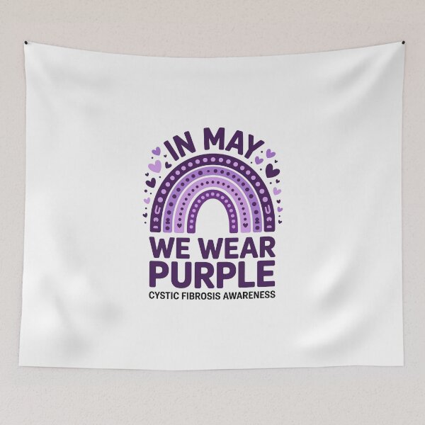 Item preview, Purple Ribbon for Cystic Fibrosis designed and sold by jkrphoto.