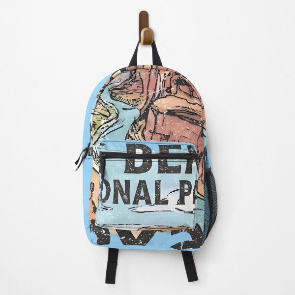 Item preview, Big Bend Park Texas Canyon Landscape Retro Rio Grande designed and sold by HowToCanadian.