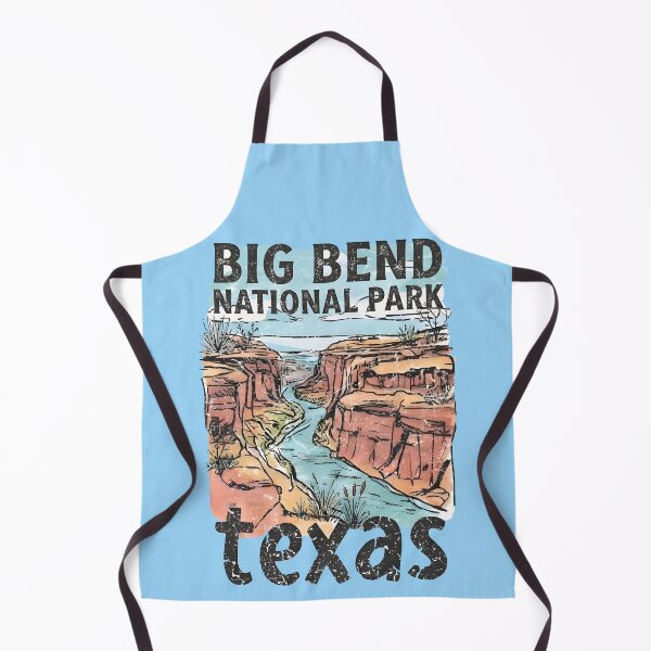 Item preview, Big Bend Park Texas Canyon Landscape Retro Rio Grande designed and sold by HowToCanadian.