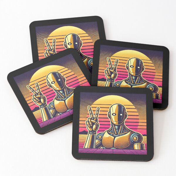 Item preview, Humanoid robot AI Robots Future Tech Design | The Bots Are Coming Futuristic Android Art designed and sold by TEEJAMBOREE.
