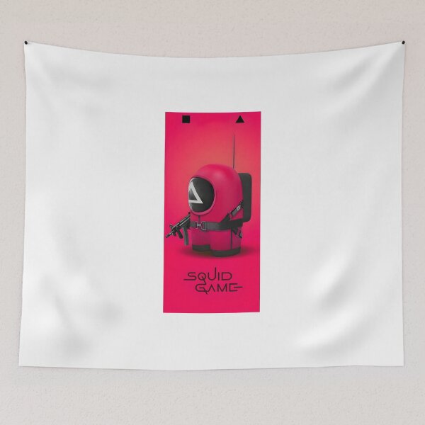 Item preview, Red Survival Game Astronaut Parody Art designed and sold by 1001T-Shirt.