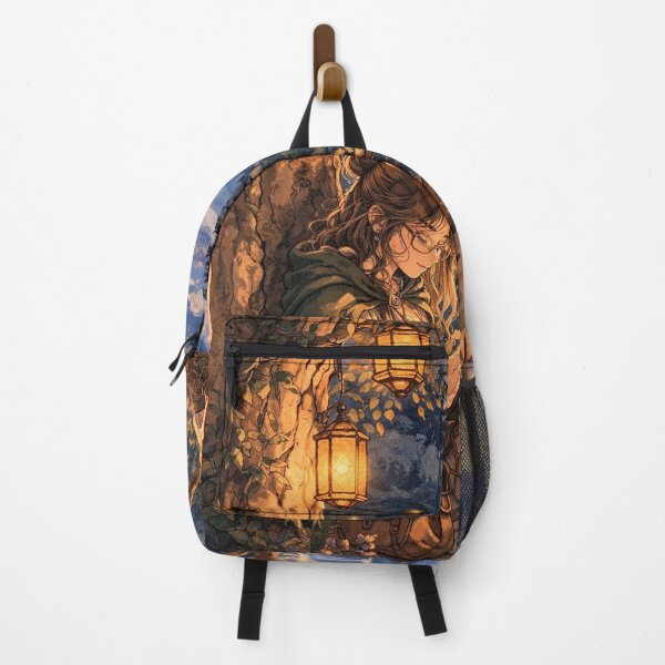 Item preview, Moonlit Reading in the Enchanted Forest designed and sold by nuriart.