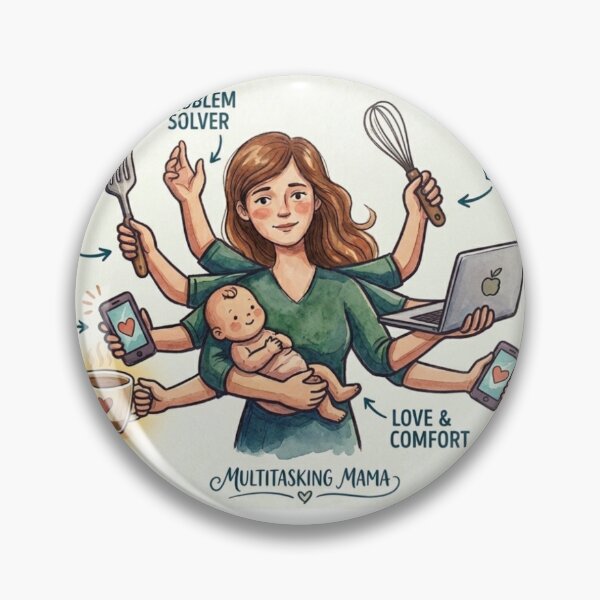 Item preview, Funny Mother's Day Gift Mom Definition Multitasking Superhero Appreciation designed and sold by Basement Labs.