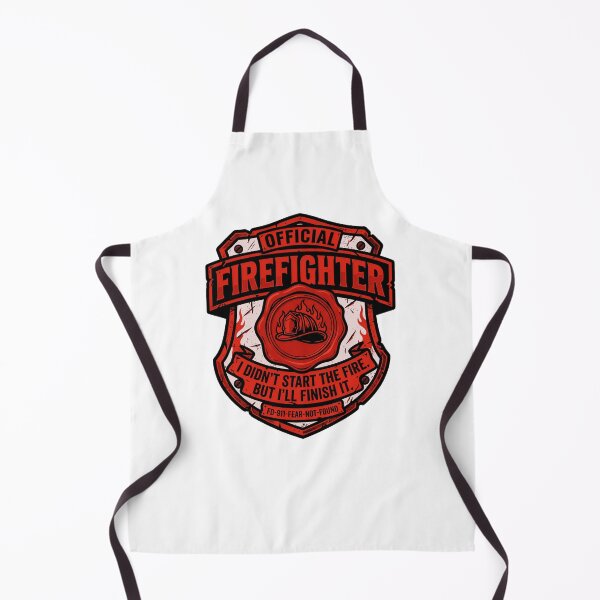 Item preview, Official Firefighter Badge I Didn't Start The Fire But I'll Finish It designed and sold by StillWildink.
