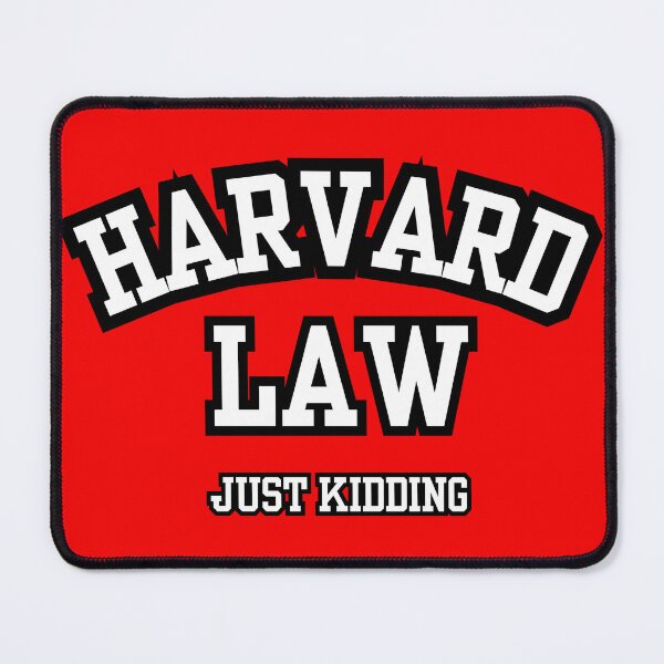 Item preview, Law school parody design with collegiate varsity style designed and sold by Rue Market.