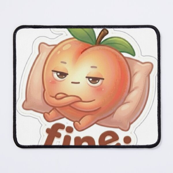 Item preview, Mood Core Peach Pack — Soft Daily Emotion Stickers (fine) designed and sold by Dakochaaan.