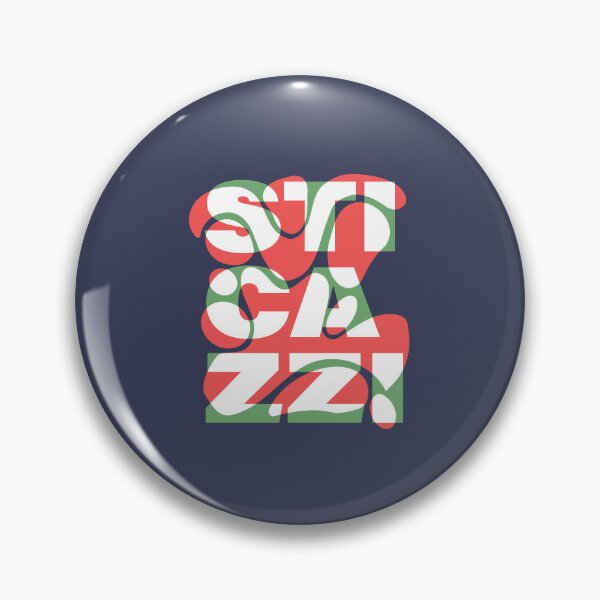 Item preview, Sticazzi, Italian flag designed and sold by Crispy-A-F.