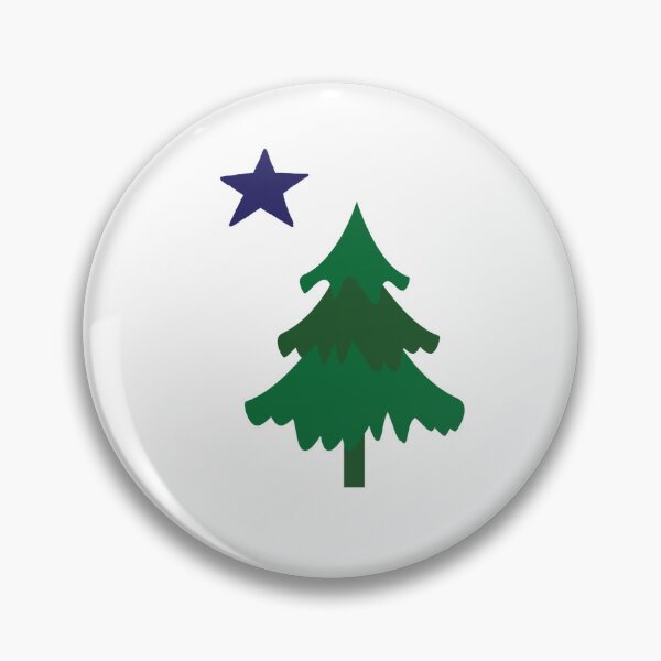 Item preview, Maine State Flag 1901 designed and sold by jennydowneast.