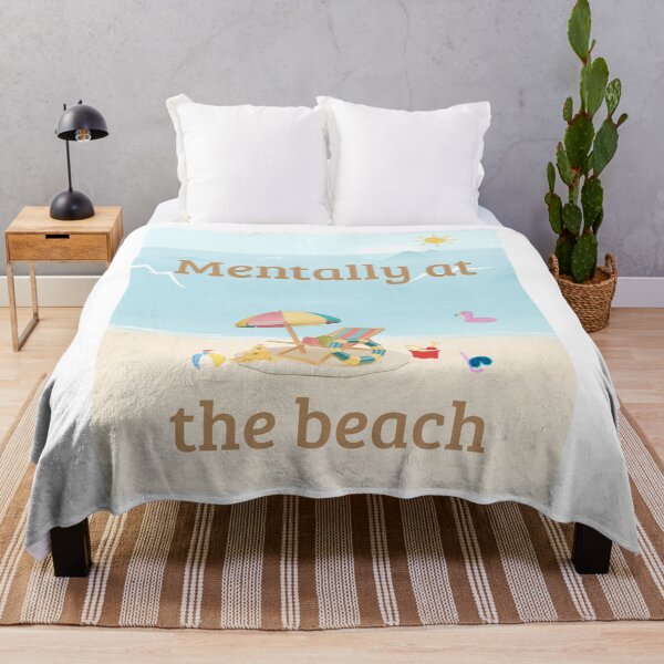 Item preview, Mentally at the Beach Aesthetic Summer Vacation designed and sold by Rehnair.