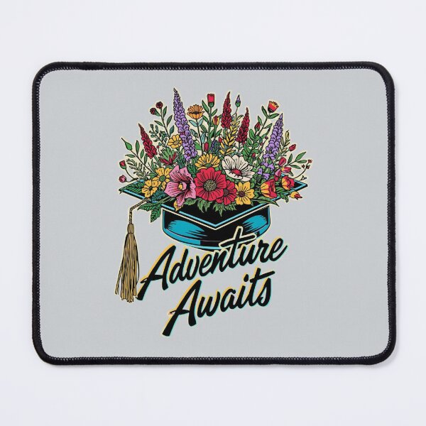 Item preview, Adventure Awaits Grad Cap designed and sold by Zakrytos ★★★★★.