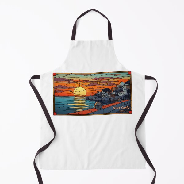 Item preview, Corfu Greece Travel Art designed and sold by AmazingWorld91.