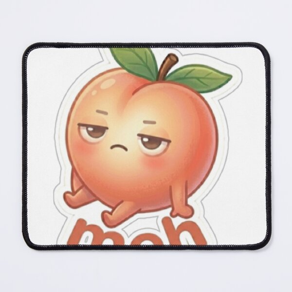 Item preview, Mood Core Peach Pack — Soft Daily Emotion Stickers (Meh) designed and sold by Dakochaaan.