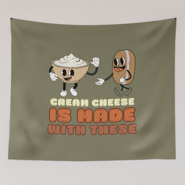Item preview, Cream cheese is made with these designed and sold by BritishDelights.