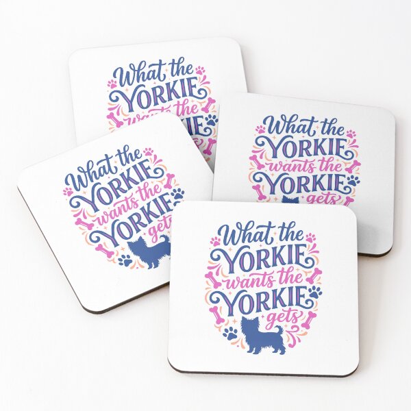 Item preview, What the Yorkie Wants the Yorkshire Terrier Gets designed and sold by AntiqueImages.