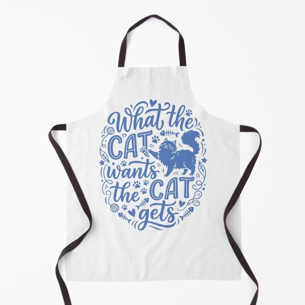 Item preview, What The Cat Wants The Cat Gets Funny Feline designed and sold by AntiqueImages.