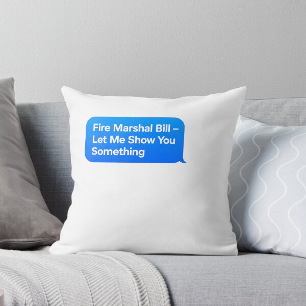 Item preview, Fire Marshal Bill Let Me Show You Something Funny Sticker designed and sold by BinAlgoPix.