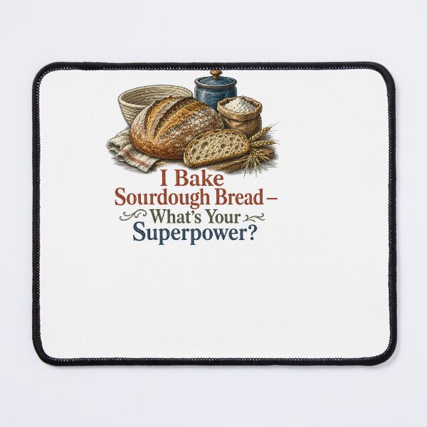 Item preview, I Bake Sourdough Bread Whats Your Superpower designed and sold by BinAlgoPix.