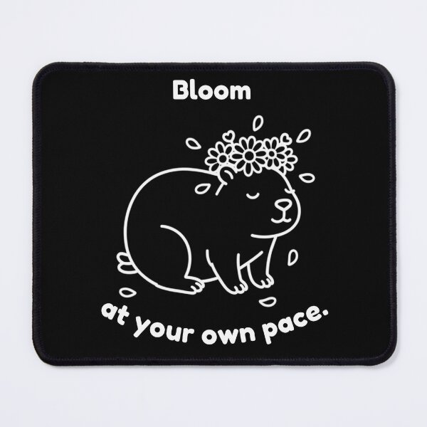 Item preview, Bloom Capybara – Simple Minimalist Animal Design designed and sold by PAPIRO SIGLO XXI.
