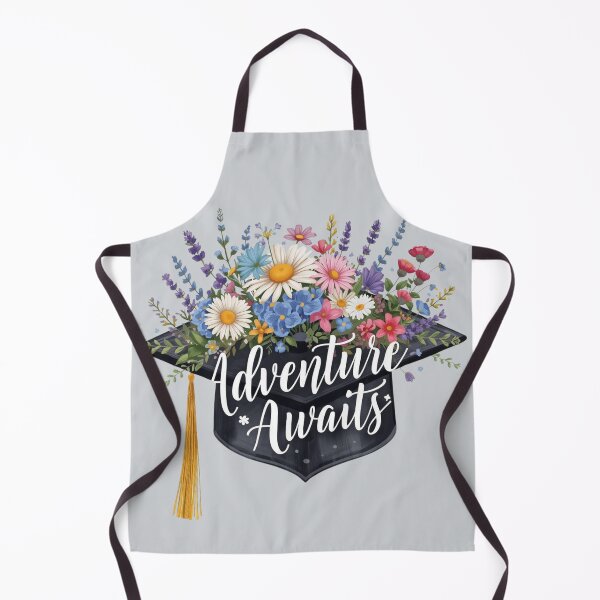 Item preview, Adventure Awaits Grad Cap Art designed and sold by Zakrytos ★★★★★.